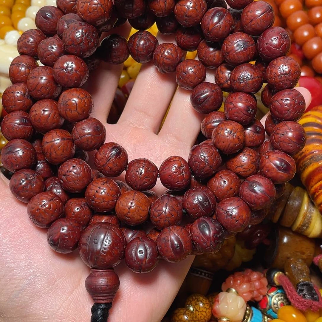 藏传文玩长串念珠