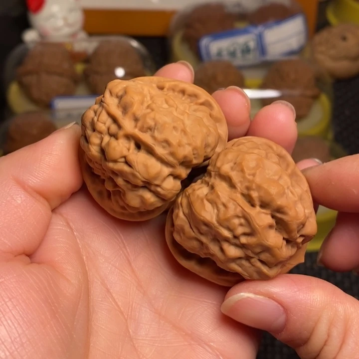 文玩核桃把件42蛤蟆头