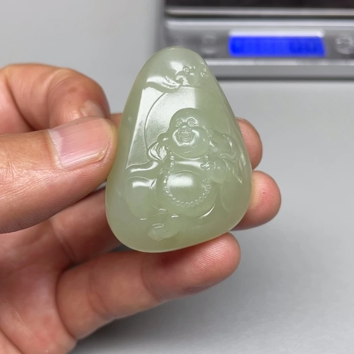 和田玉未镶嵌吊坠(不含链)飞