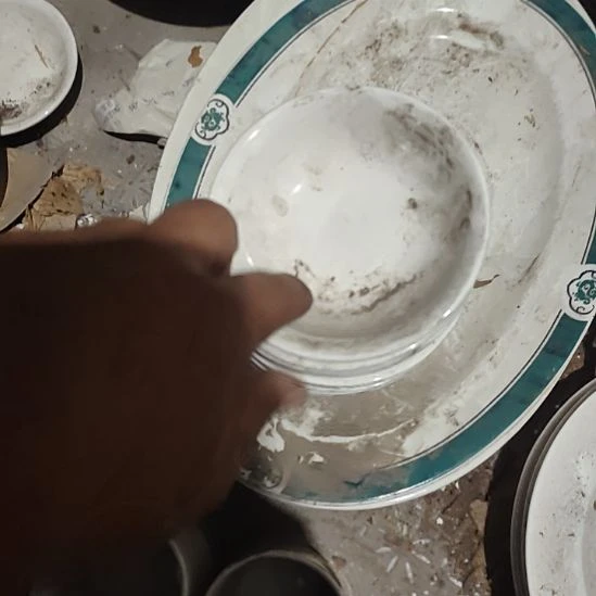 瓷发十个口径10.5碟子