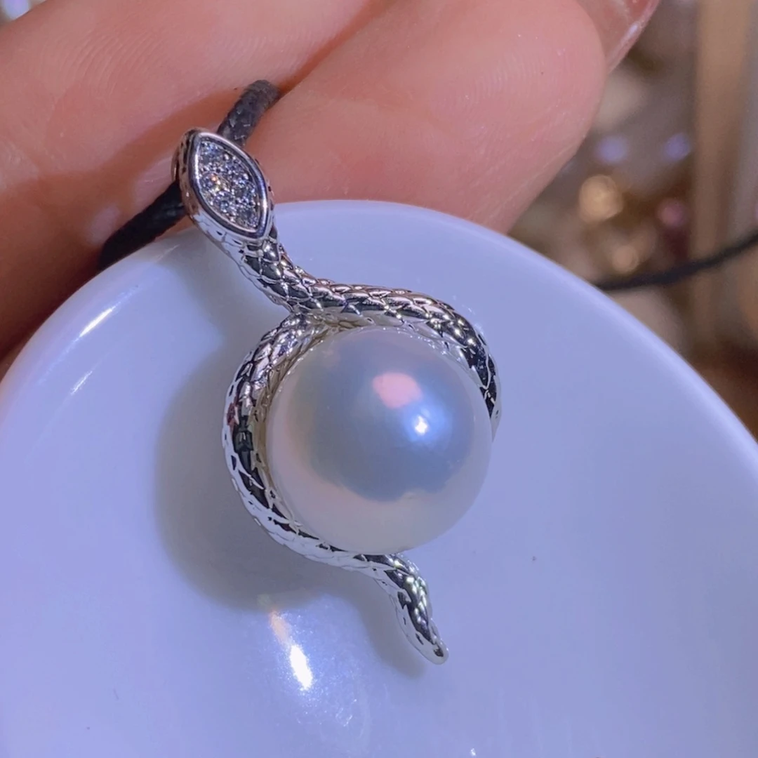 合金淡水珍珠天然淡水珍珠无染色无优化