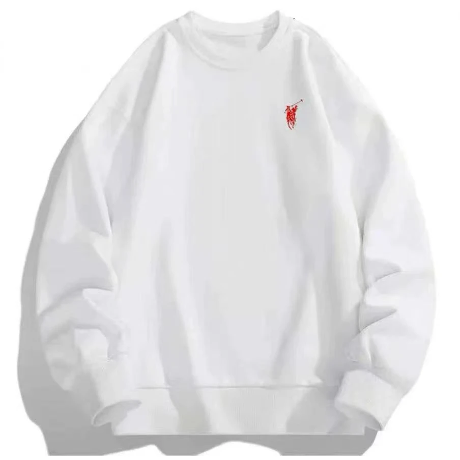 2万针刺绣保罗战马男女同款潮流百搭卫衣-战马-S