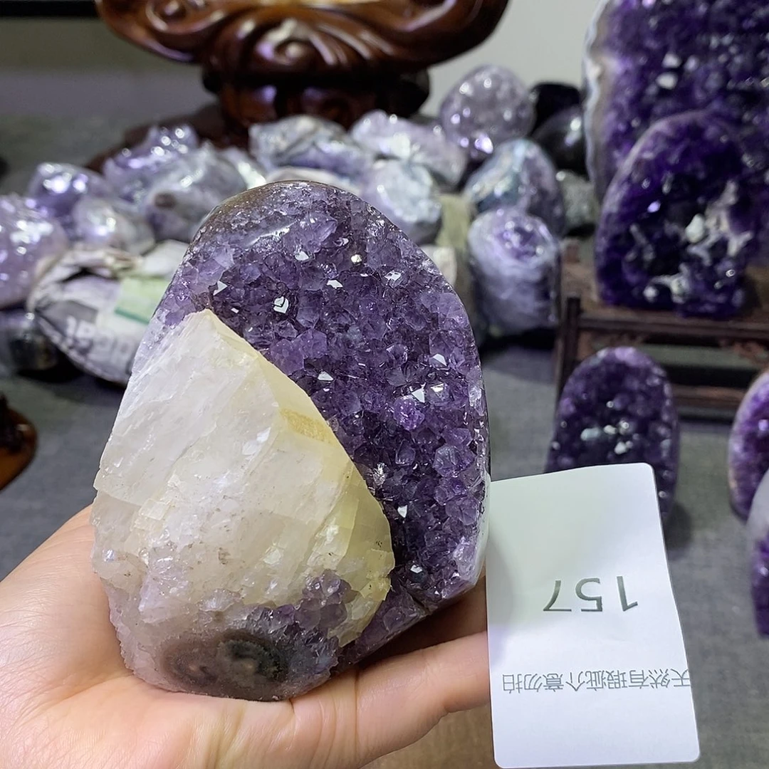 未镶嵌珠宝半成品紫晶