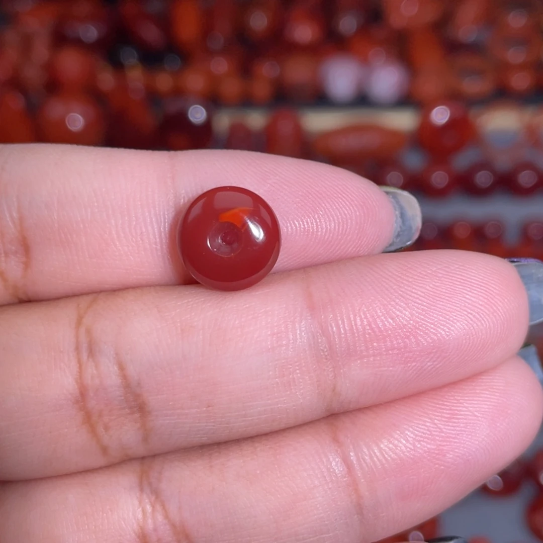 南红玛瑙未镶嵌扣子