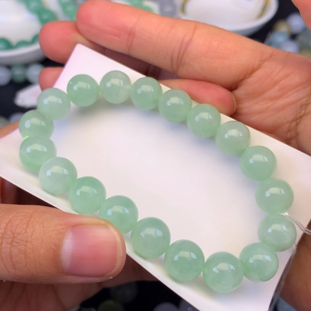 翡翠未镶嵌颈饰天然缅甸翡翠A货卡10