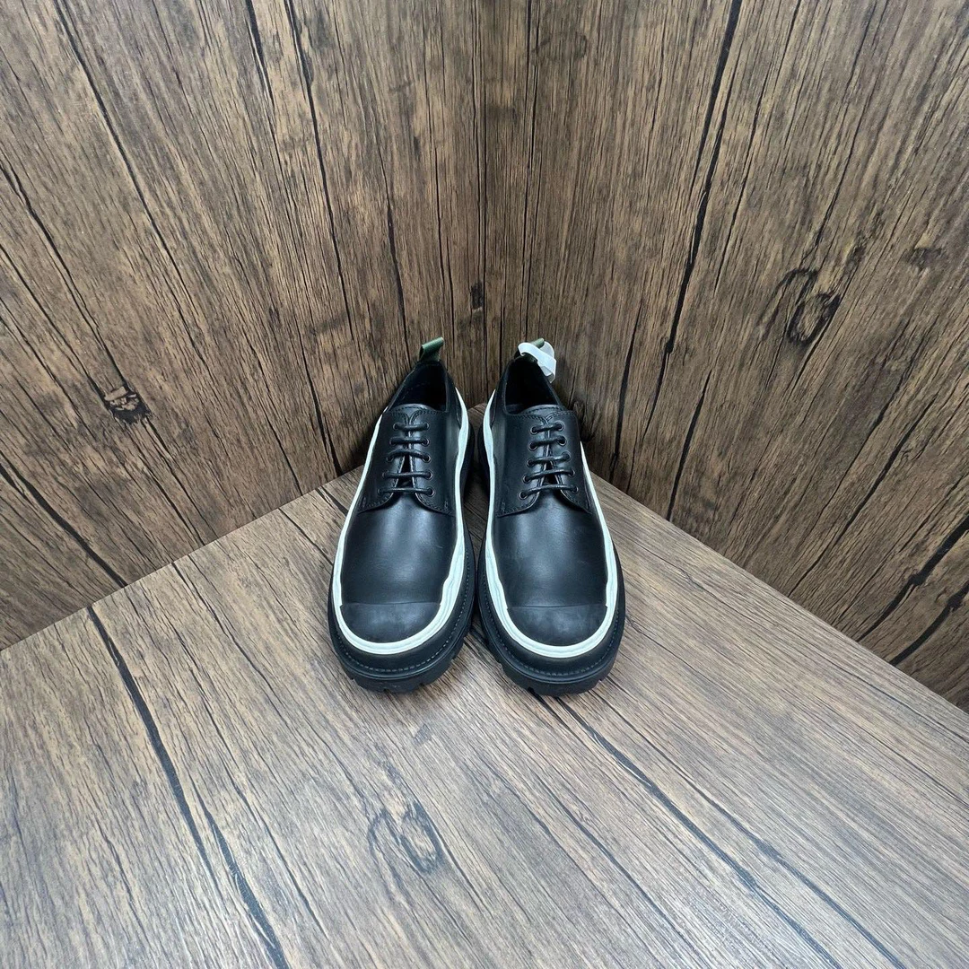 未使用 DIOR/迪奥 迪奥 Sacai联名 厚底德比鞋 39.5码