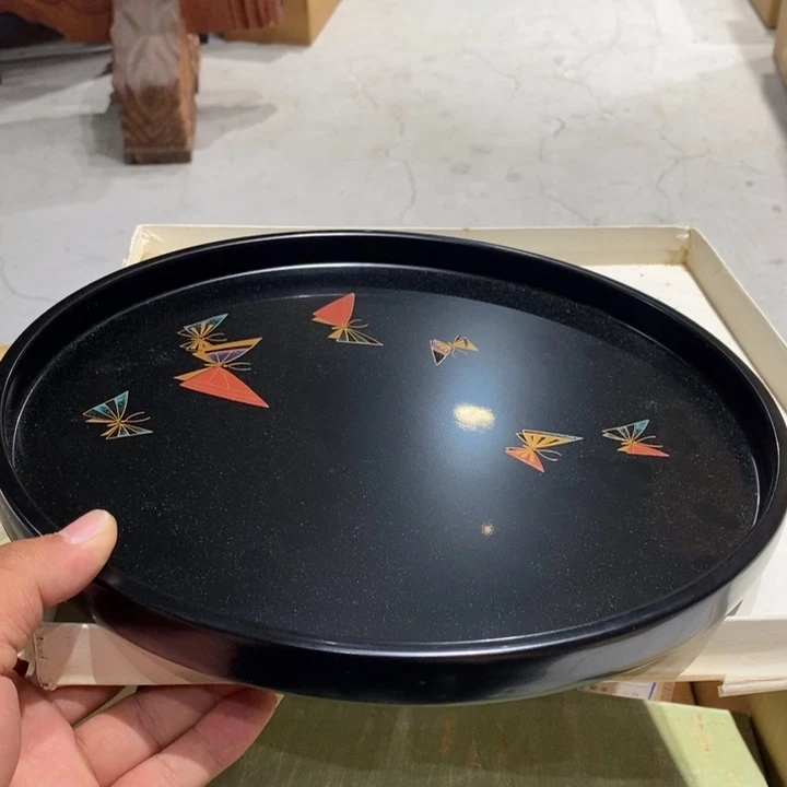 日本实木茶盘大漏