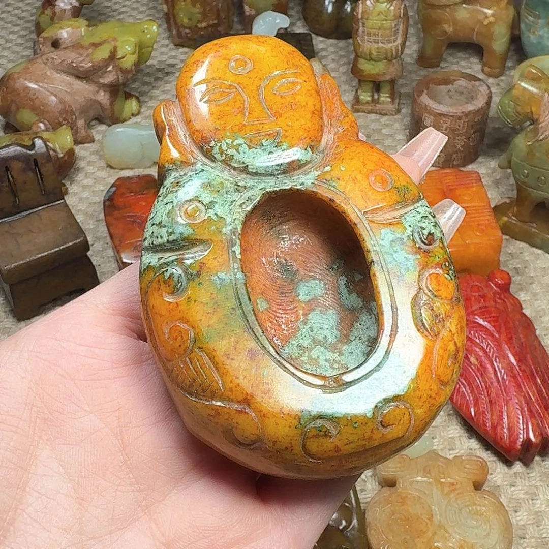 白玉菩提吊坠挂件