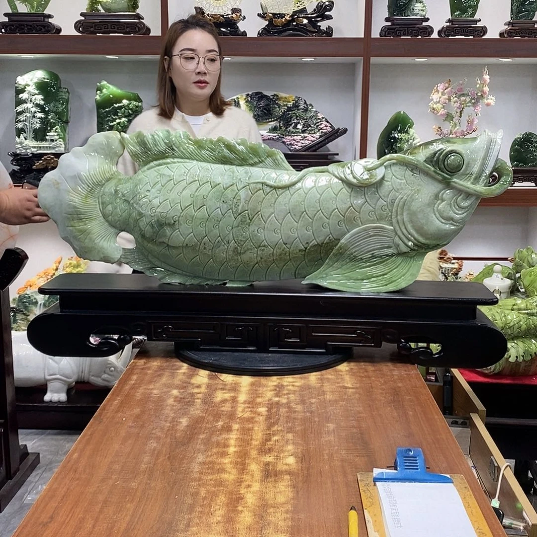 用***）玉山水摆件 玄关摆件