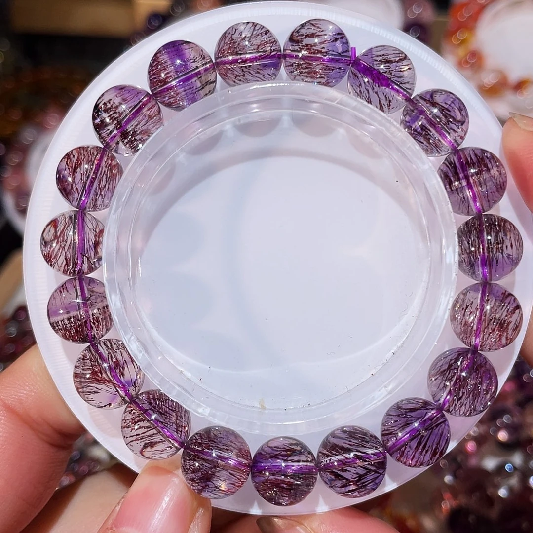 水晶手链未镶嵌紫超10