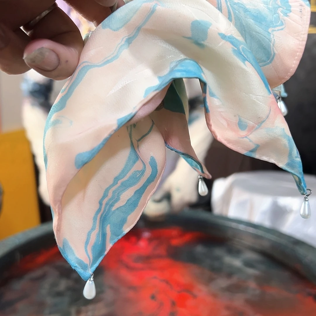 728珍珠发圈手作