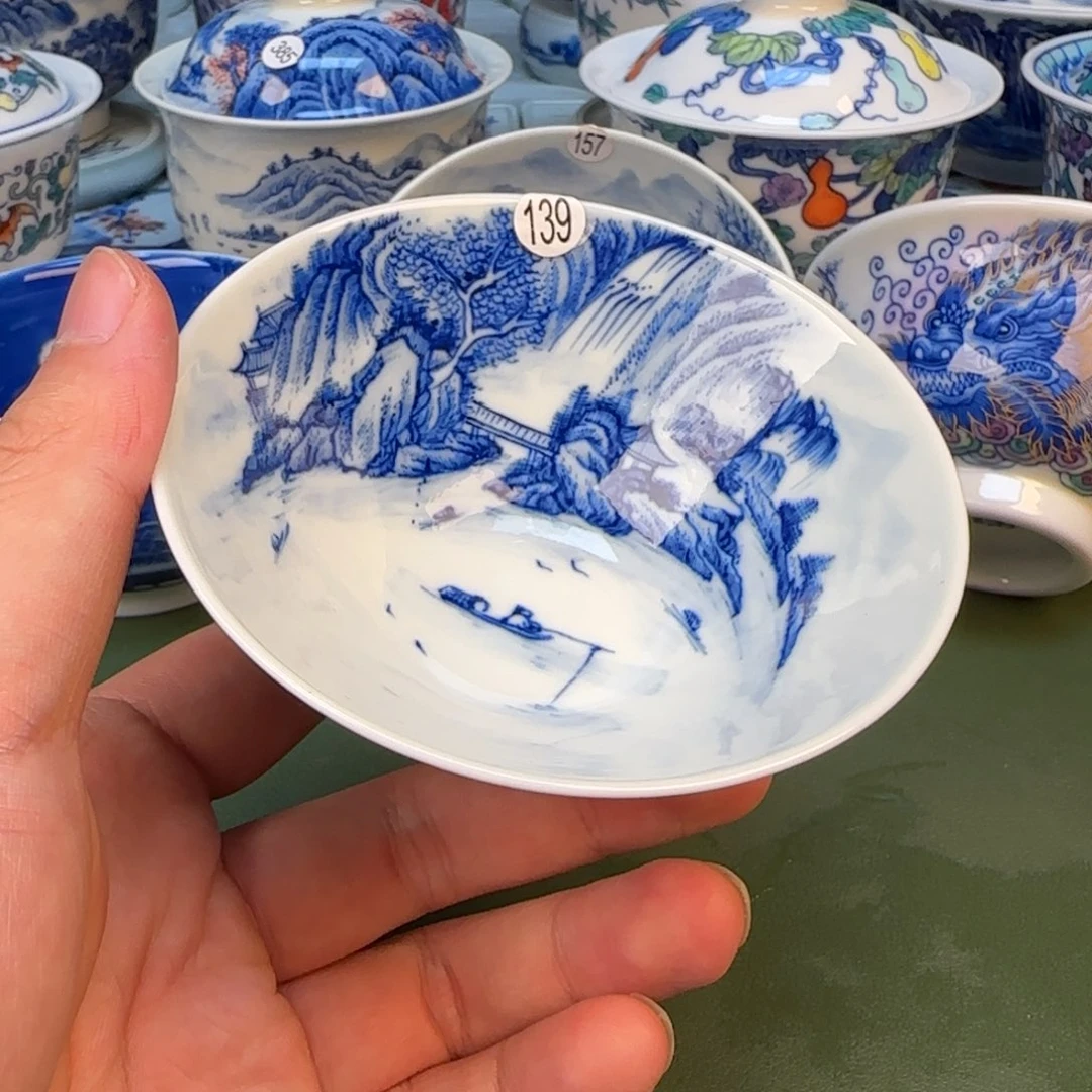 彦祖纯手工手绘茶具139