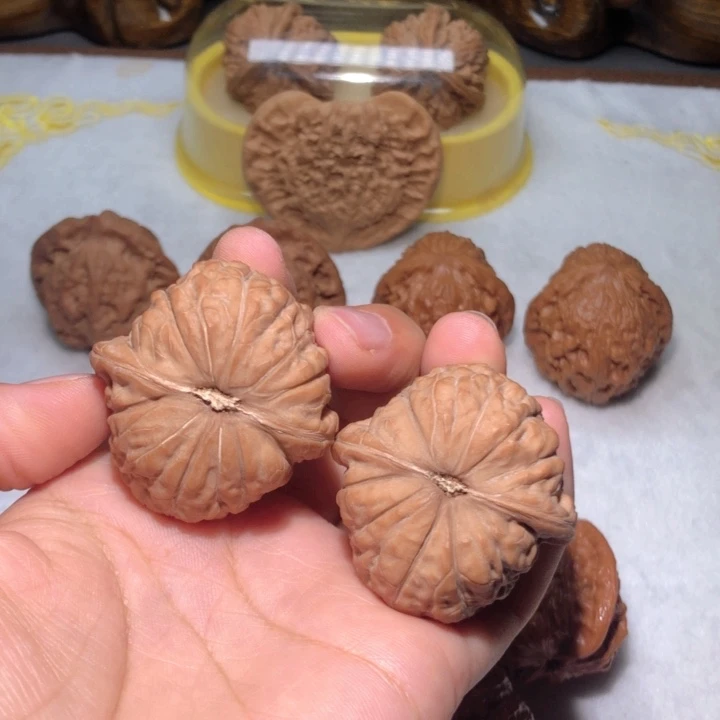 J***3把件文玩核桃40.5南瓜