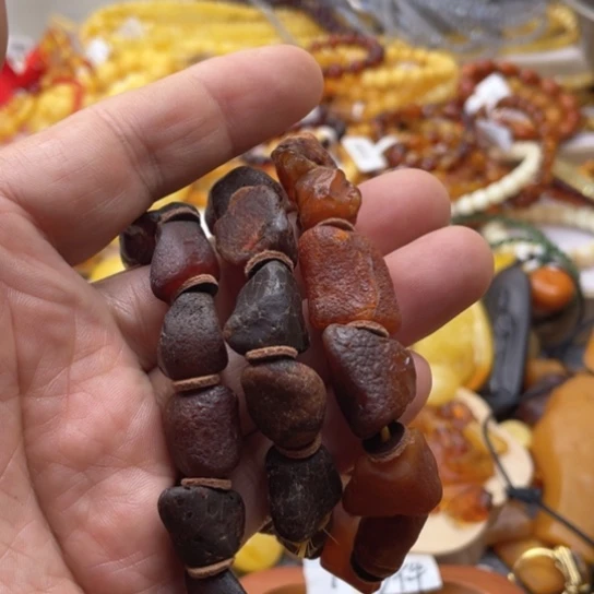 未镶嵌蜜蜡手串雅手串