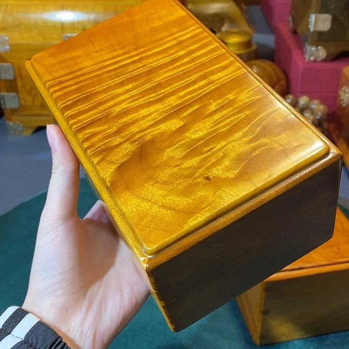 金丝楠小叶桢楠 首饰盒18cm