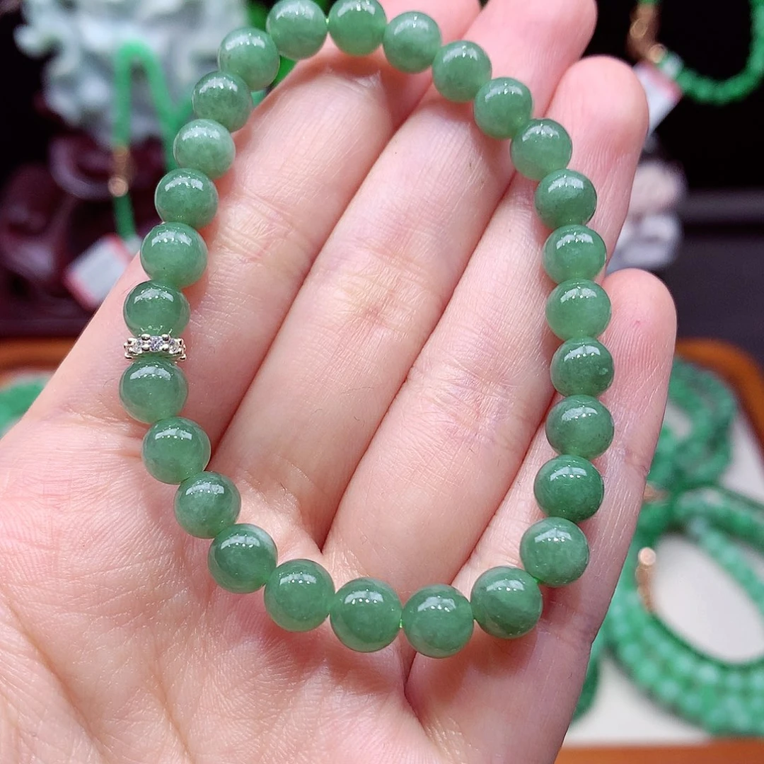 翡翠未镶嵌手链翡翠