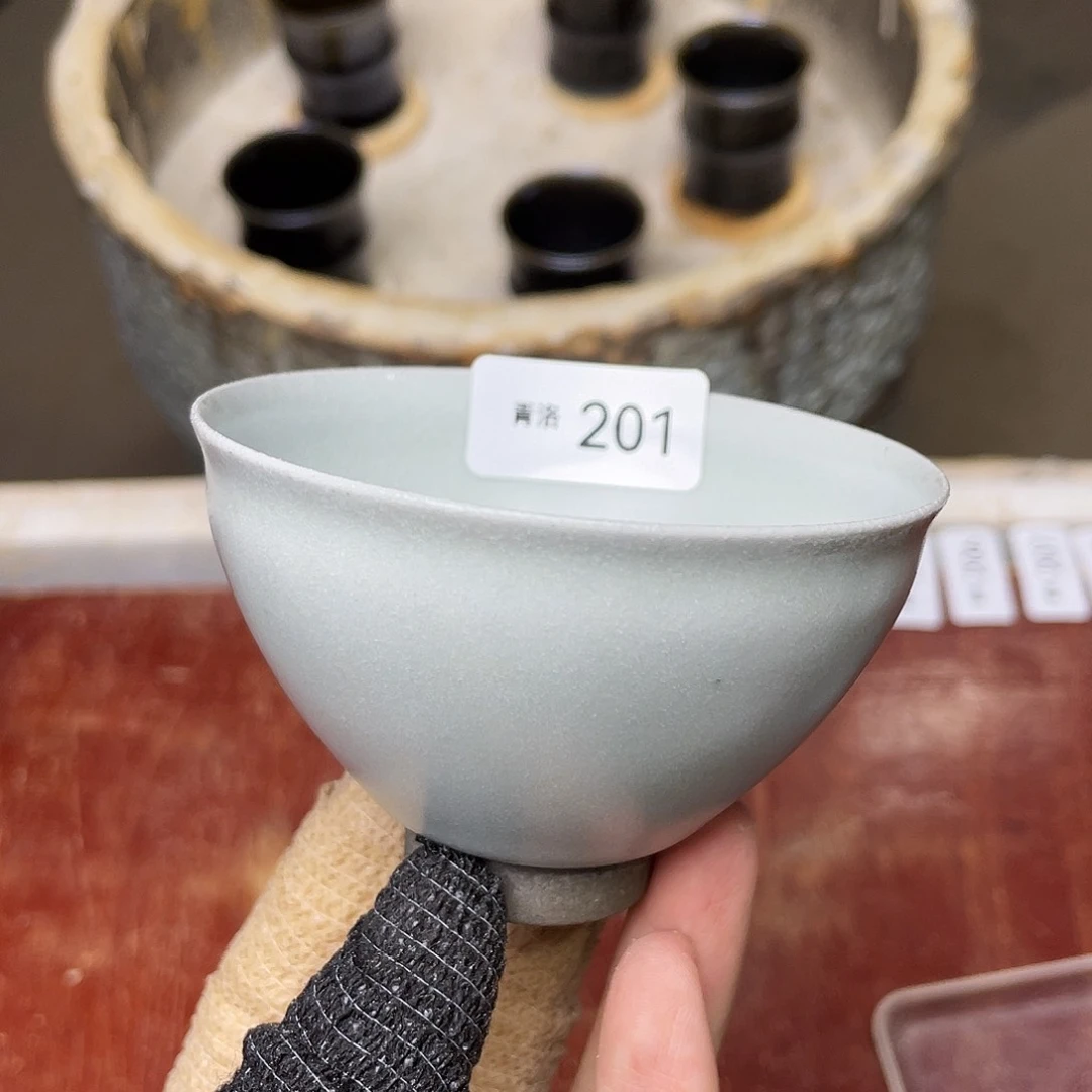 茶盏201 福临号建盏柴烧主人杯