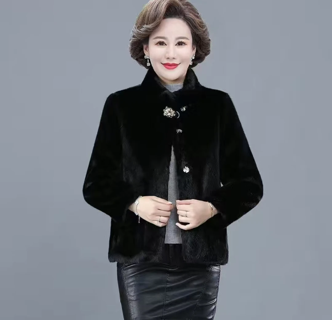 【晴美专属】女士短裤立领冬季外套