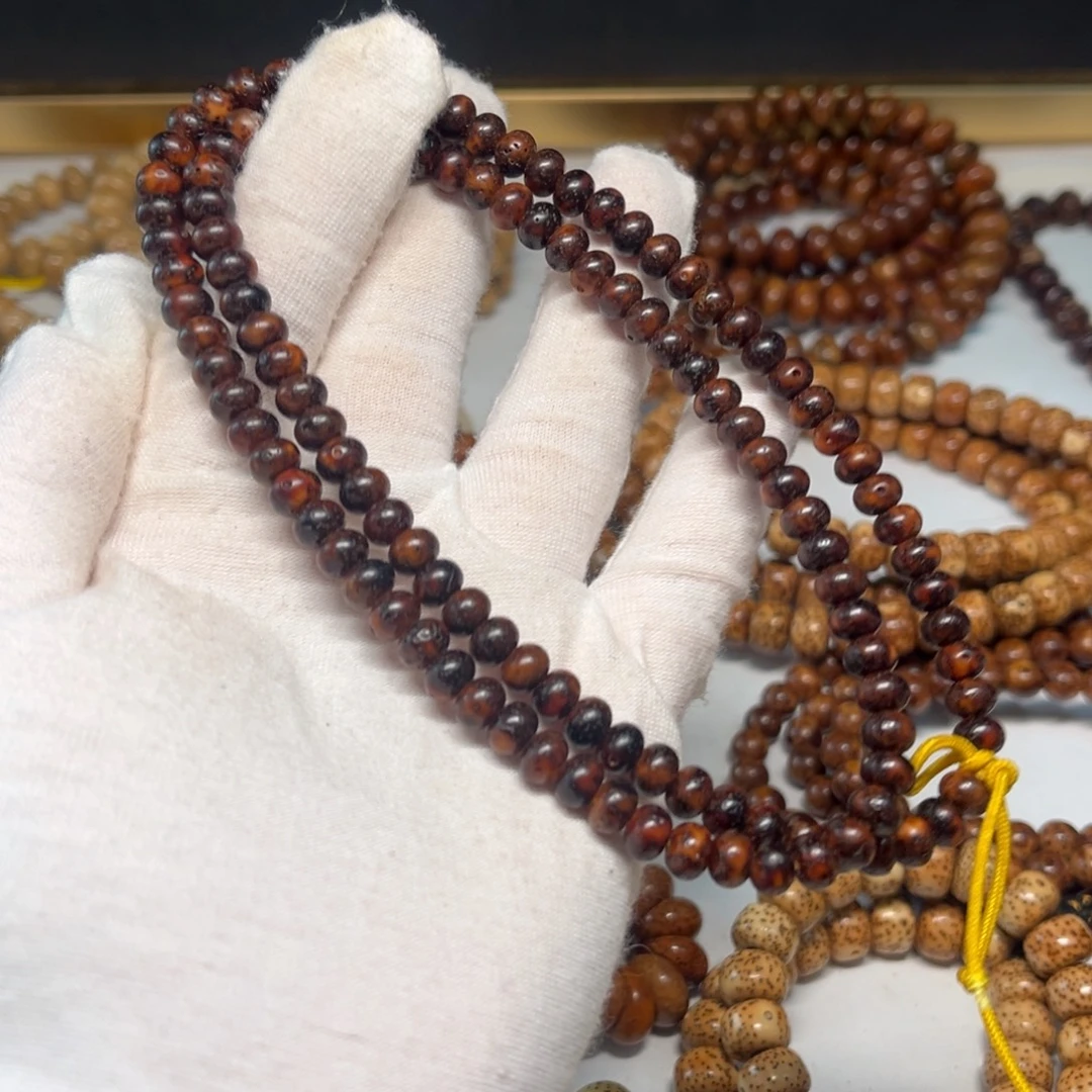 航***哥星月菩提吊坠75正月黑金玉化小苹果