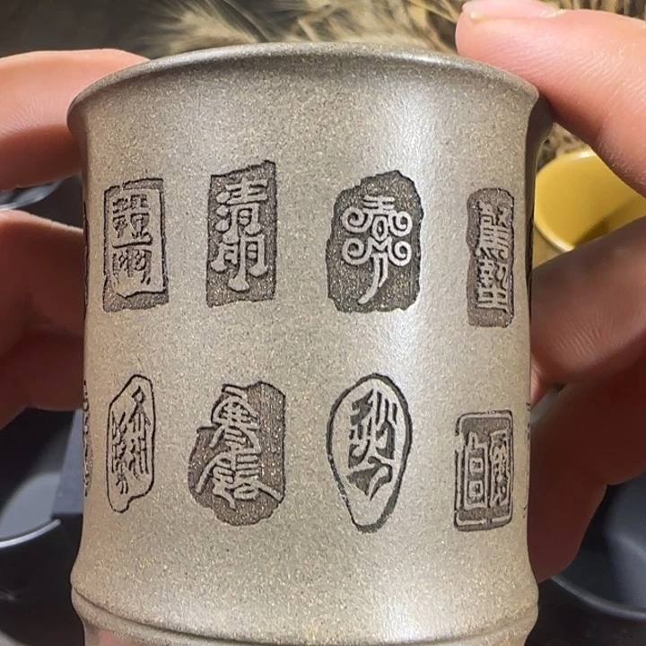 茶杯紫砂全手工紫砂主人杯