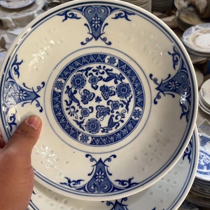 碗陶景德镇高温细白瓷餐具