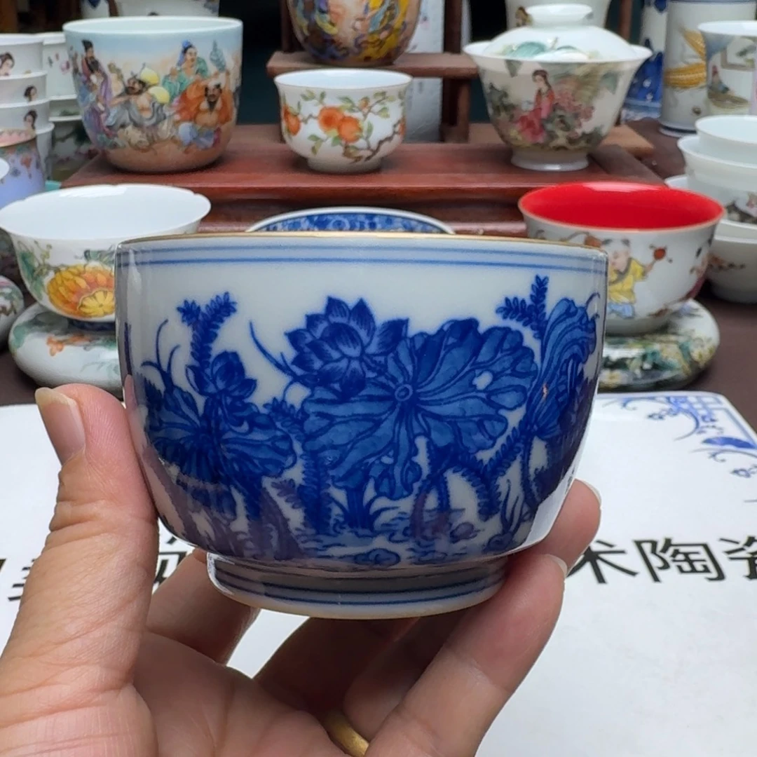 景德镇手工手绘展示