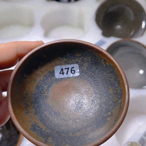 茶盏原矿原釉柴烧建盏