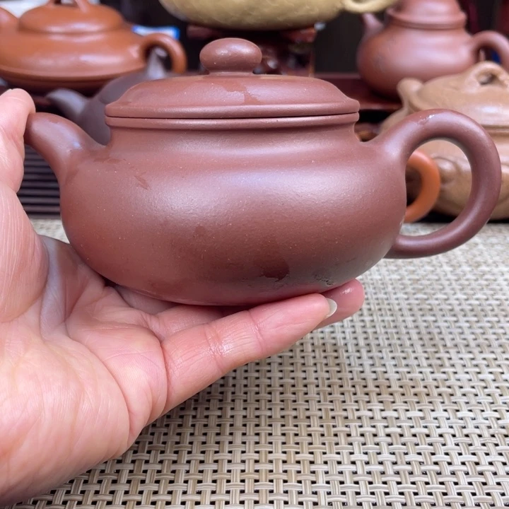 紫砂茶壶仿古壶手工