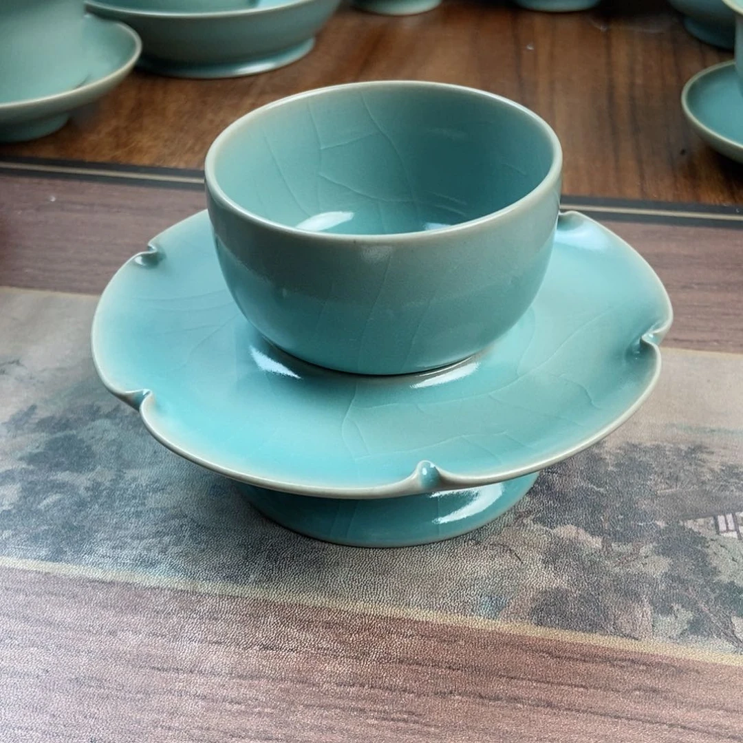 摆件瓷原产地原矿汝瓷～茶器