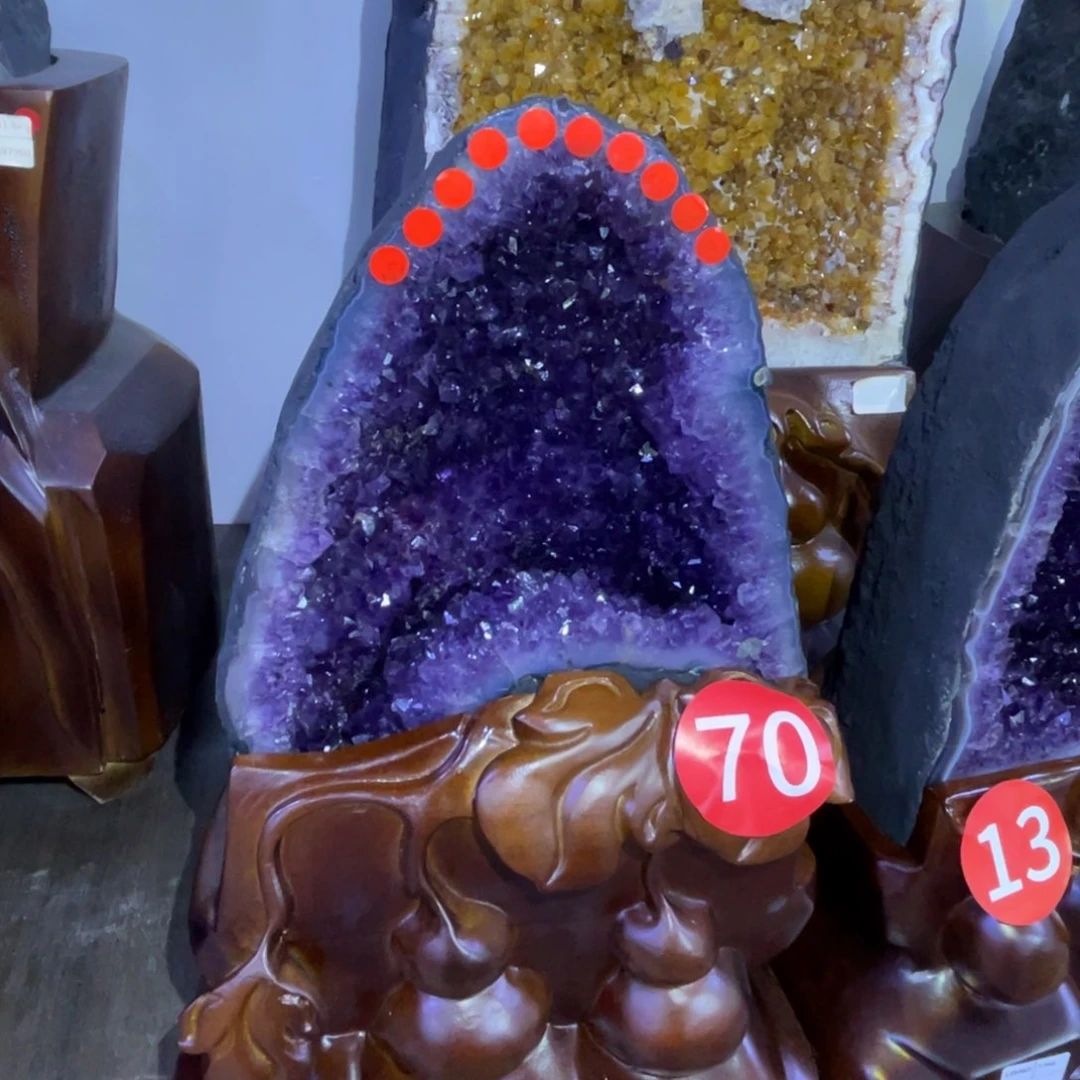 未镶嵌大型摆件（非配饰）紫晶