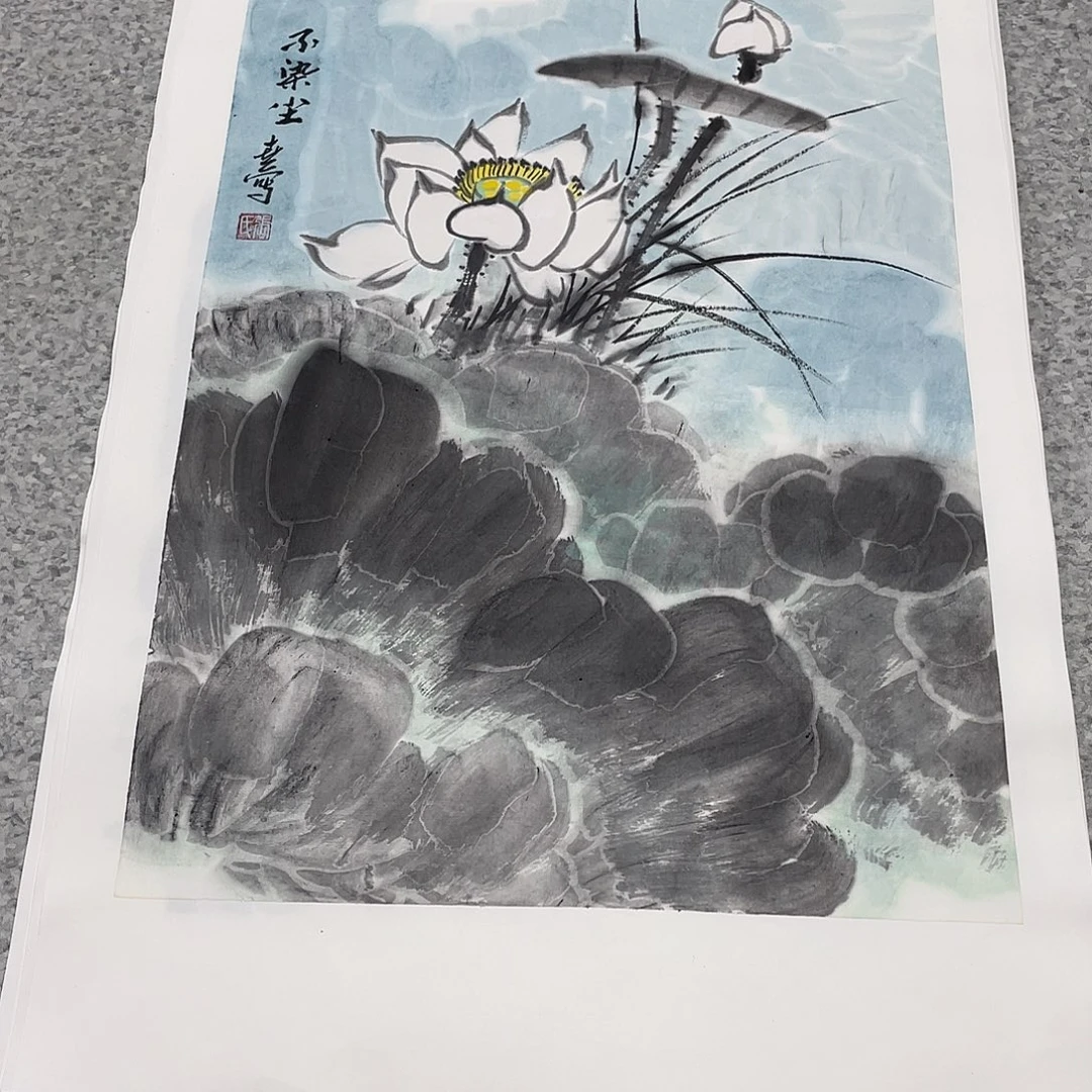 国画1.4平尺国画作品