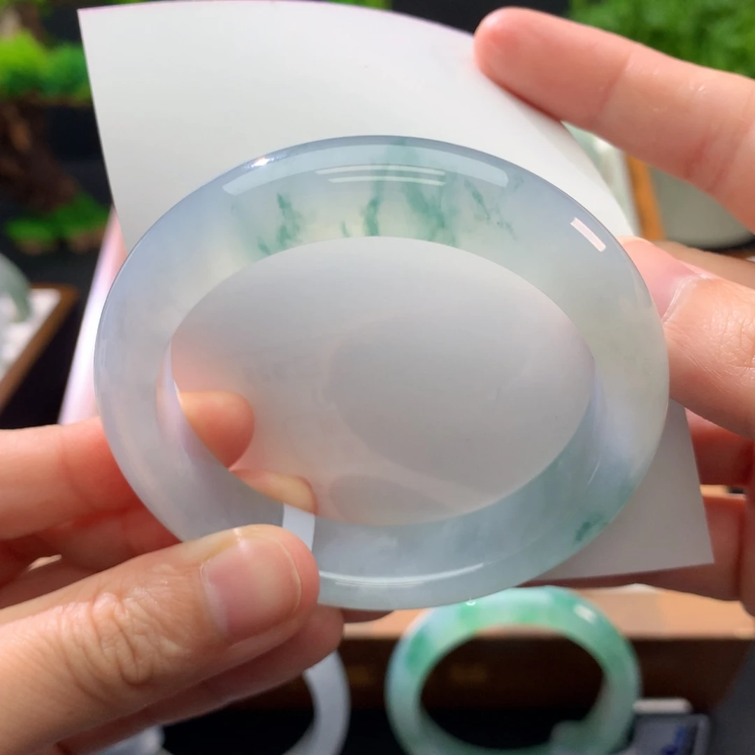 翡翠未镶嵌手镯闪购 27