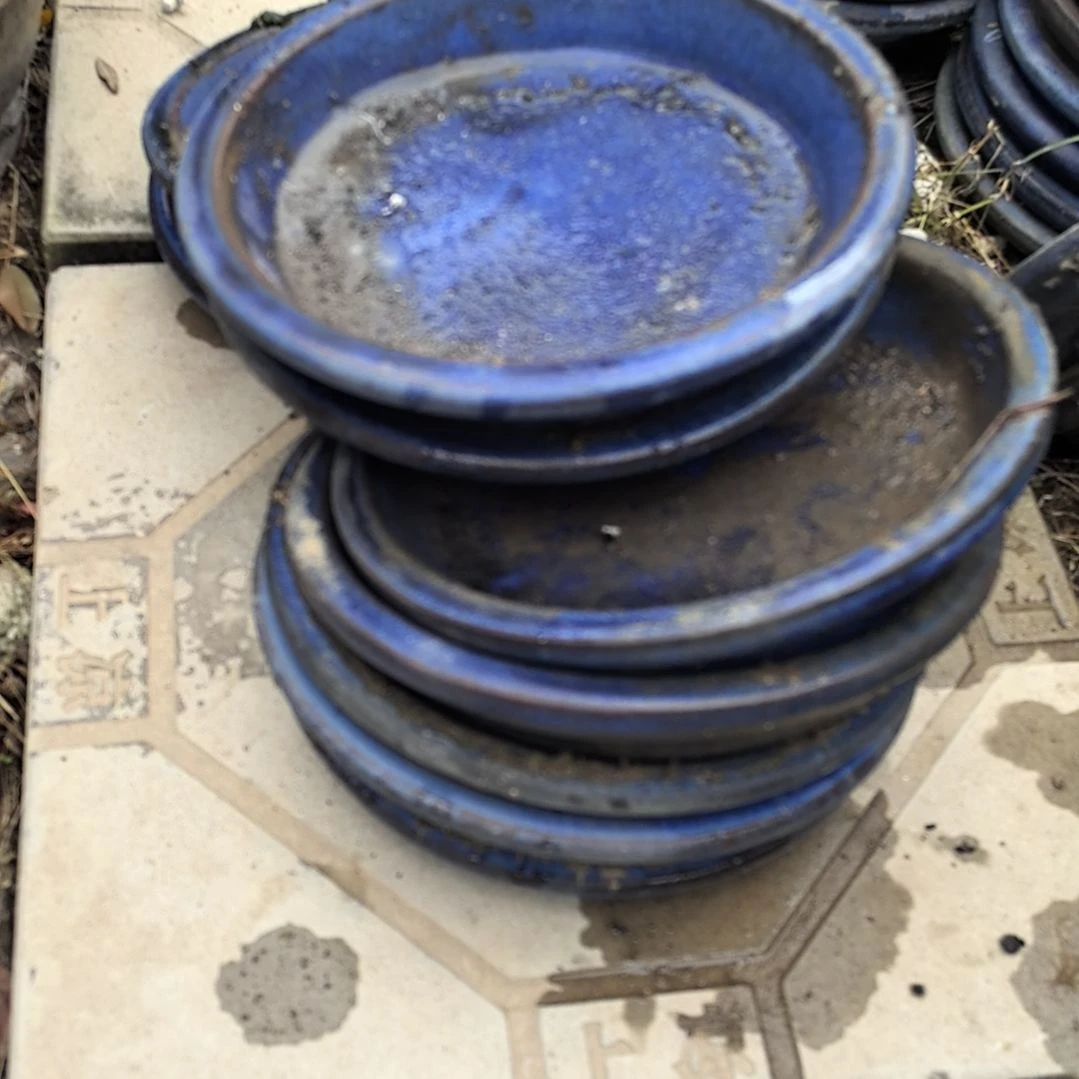 无铅玻璃默**首石湾公仔花盆10个