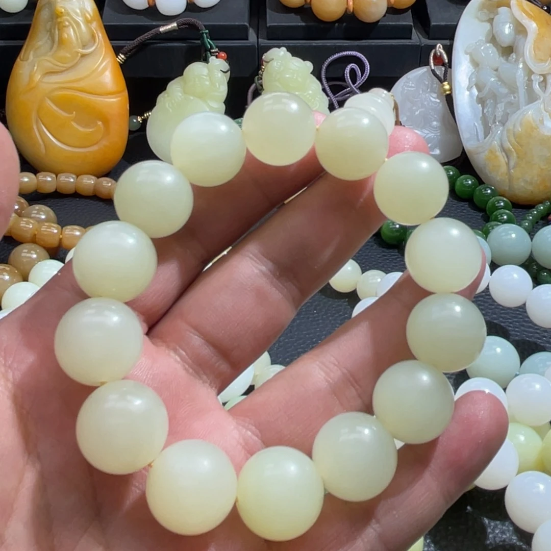 和田玉手串未镶嵌壹**懿