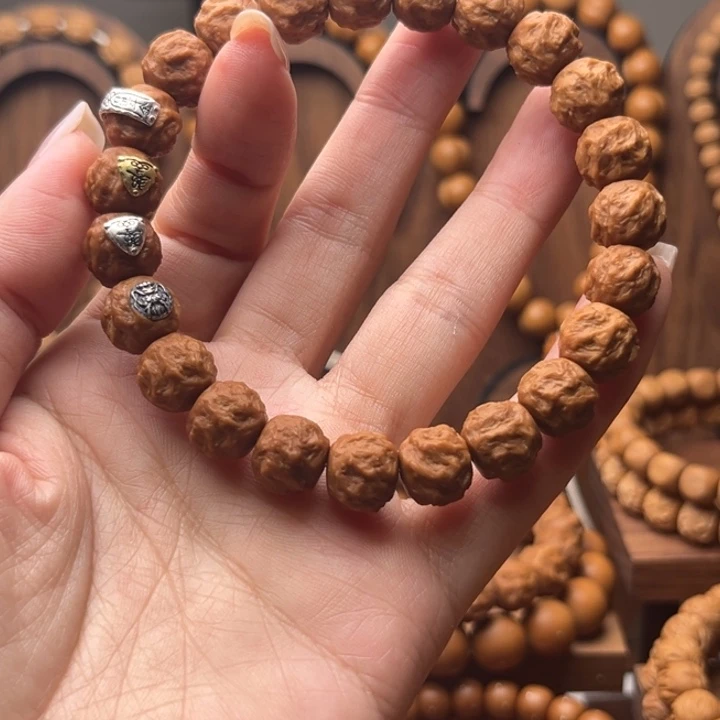 俗***、猴头核桃吊坠全品四标龙蛇之变10