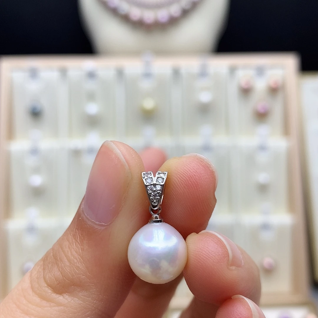 合金淡水珍珠颈饰