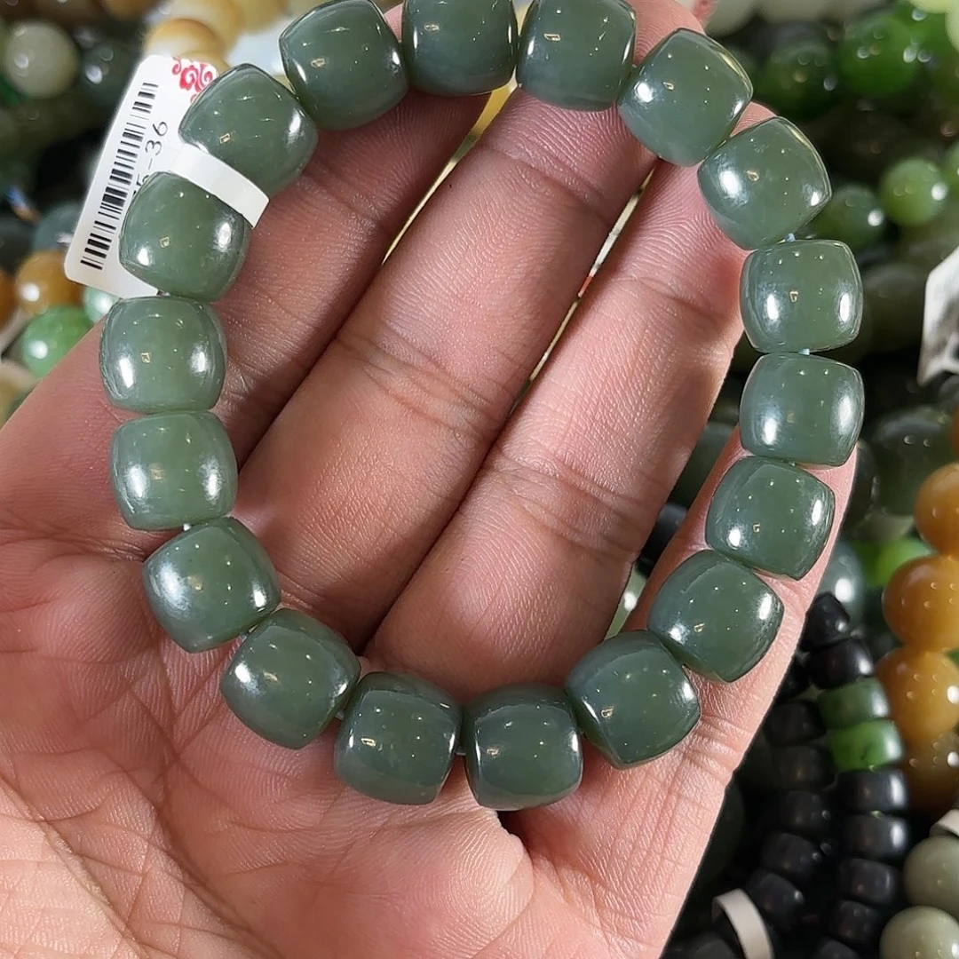 和田玉手链未镶嵌W55