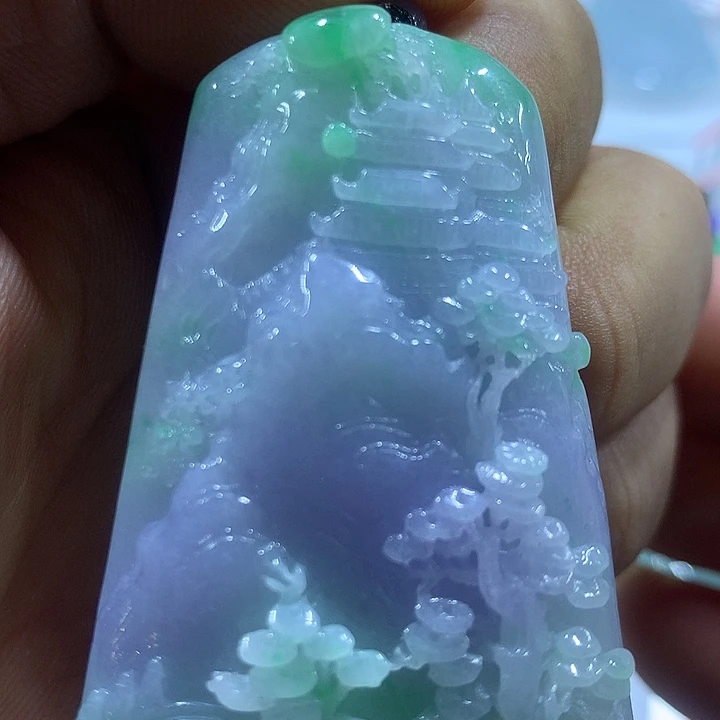 翡翠未镶嵌颈饰天然翡翠A货吊坠末镶嵌