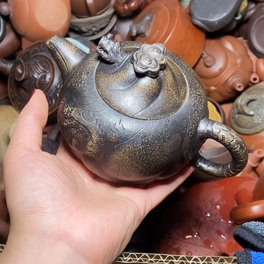 全手工制作宜兴紫砂壶