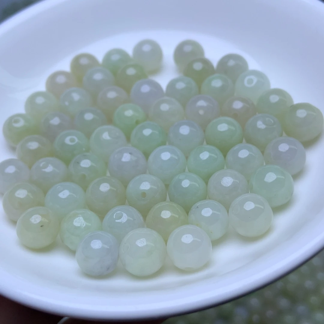 散珠翡翠卡8冰绿25个单圈