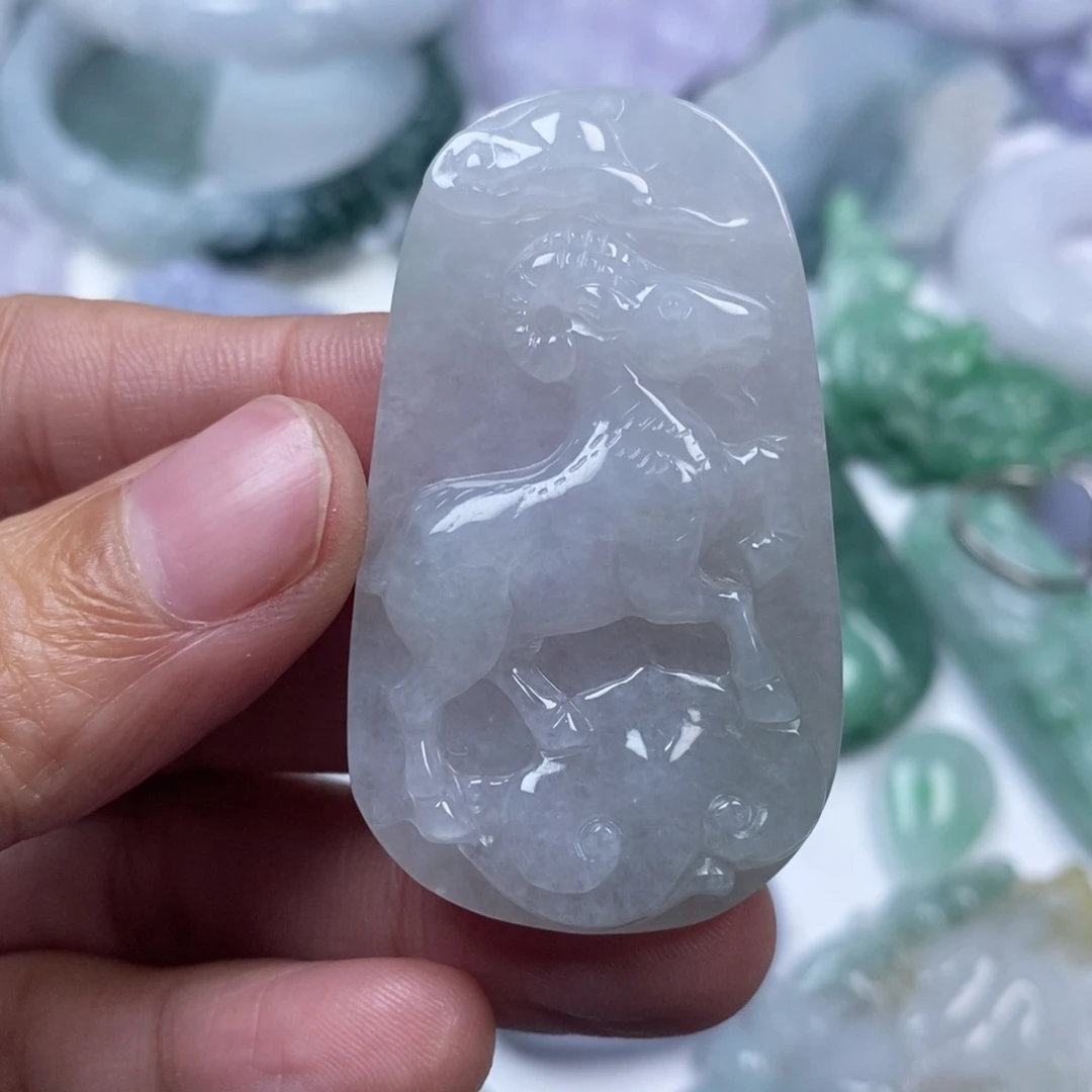 颈饰未镶嵌翡翠翡翠
