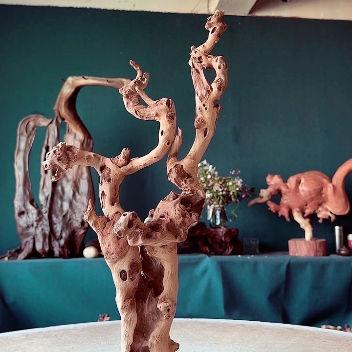 黑果木陆*刚535金丝红木羊蹄甲半成品