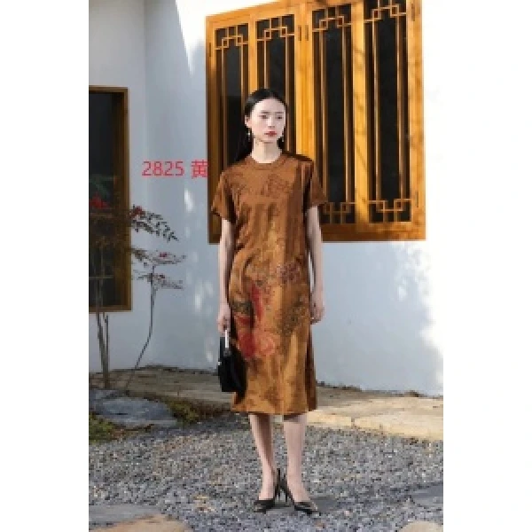 2825-23（锦鲤）新款夏季女士连衣裙