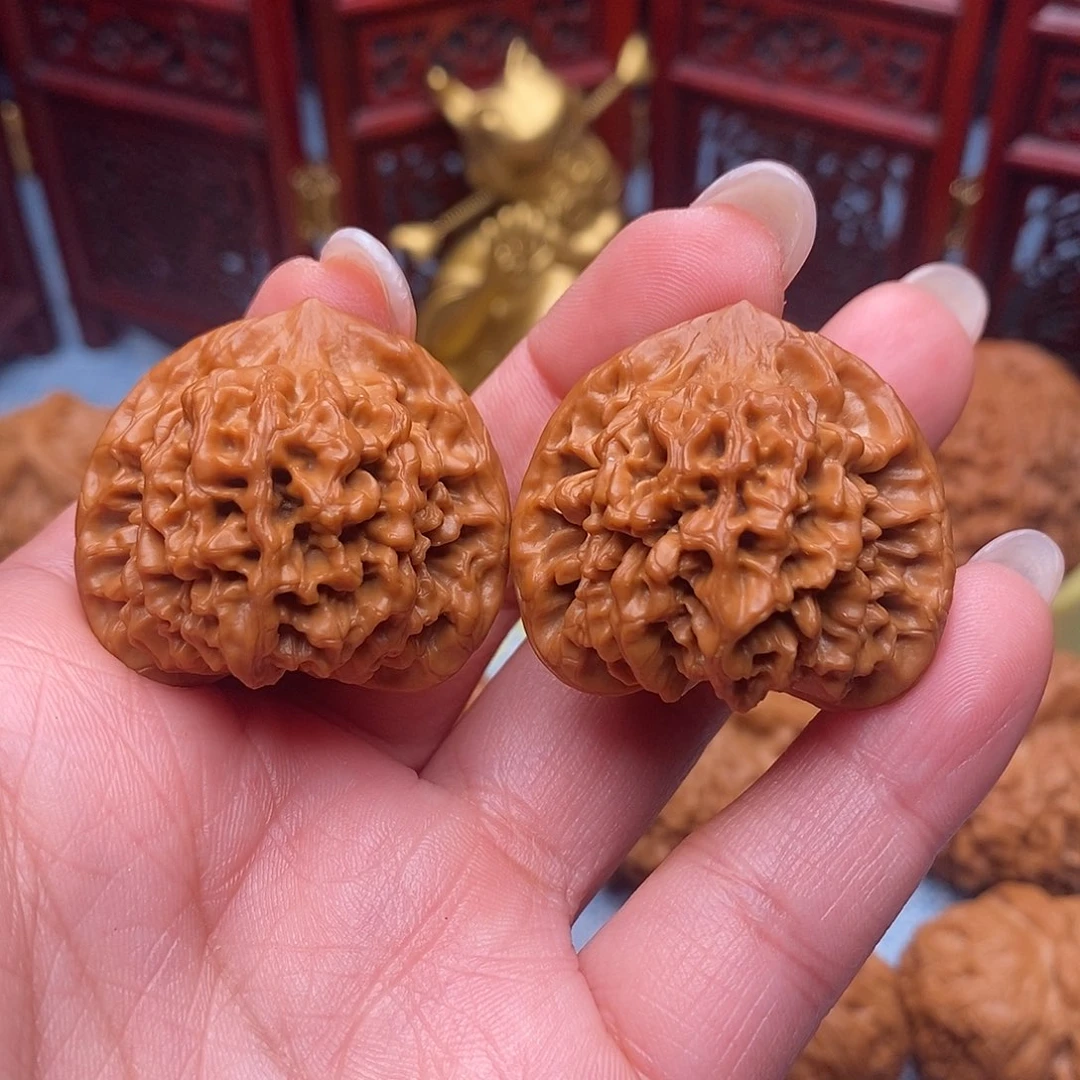 御***行把件文玩核桃秦闷35全品