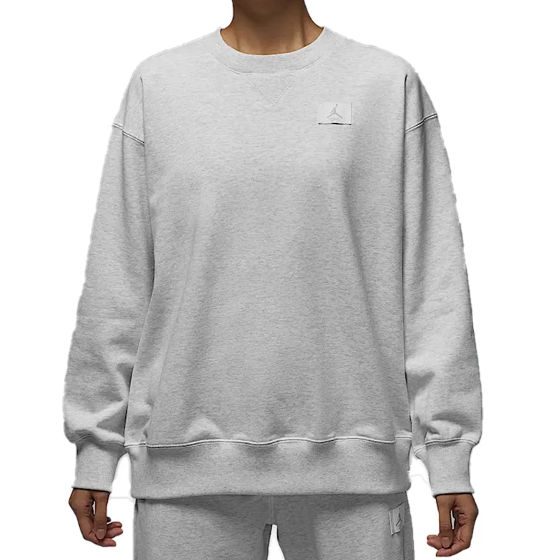 NIKE耐克女子AS W J FLT FLC FT CREW 24针织无帽卫衣HJ1324-051