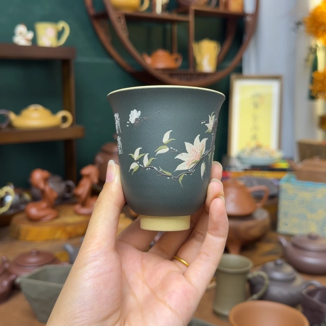 全手工泥绘，主人杯，50cc
