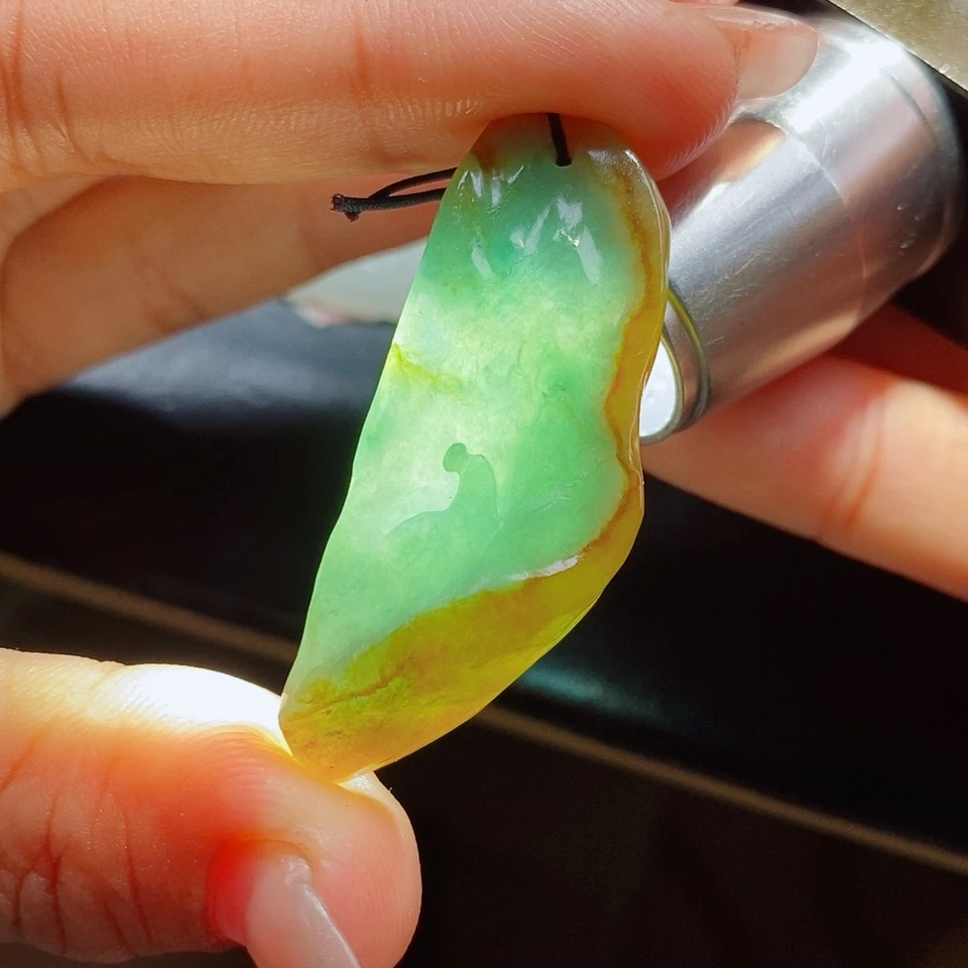 涛***子未镶嵌定制翡翠翡翠