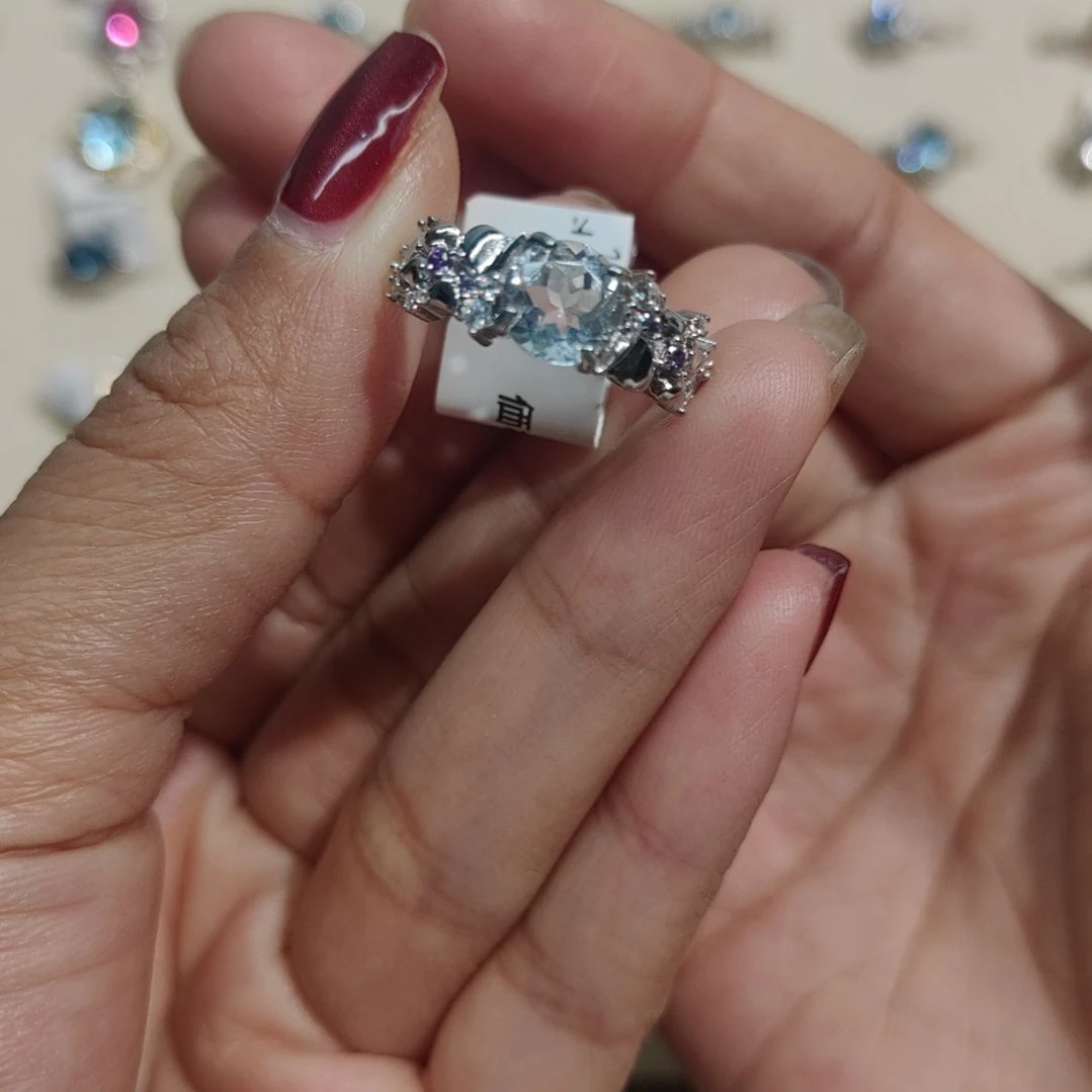 足银大理石日回纯银饰品纯银