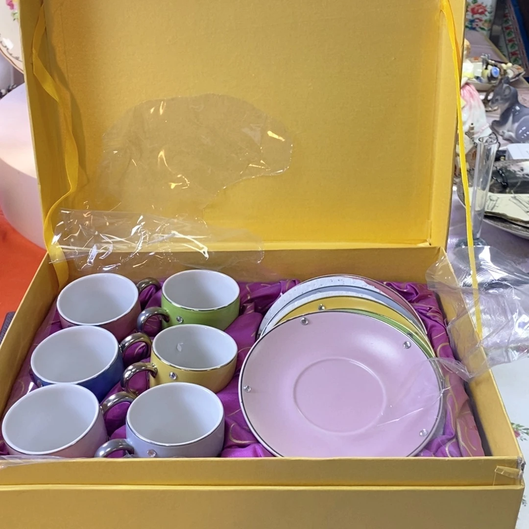 瓷器欧瓷咖啡杯水晶杯