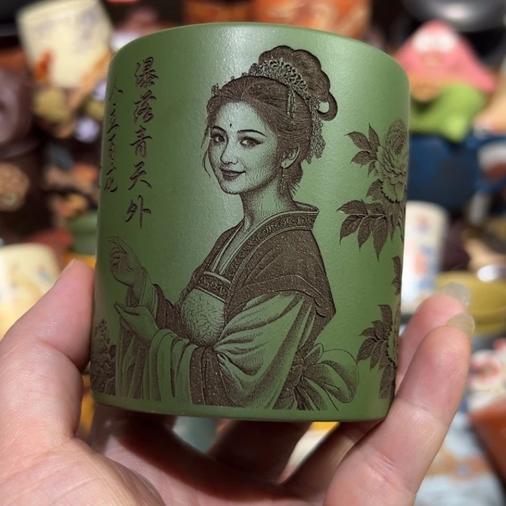 茶杯紫砂宜兴紫砂主人杯